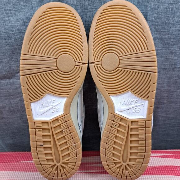 Nike SB Dunk Low Pro 304292-410 2014 Gulf Of Mexico Size 12 Men Glacier Ice/Whit - Picture 6 of 15